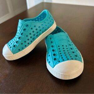 Native Jefferson Water Shoe Blue Toddler Boys Girls Slip On Size C4